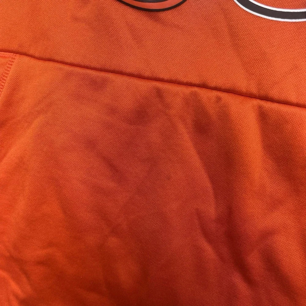 Nike Cleveland Browns Hoodie Mens Small Swoosh NFL Sweatshirt Helmet Orange